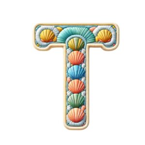 Heat transfers Iron on stickers  shell letter 20 for Tshirts Iron on Decal Patches Stickers Clothes Hat Pillows DIY Crafts