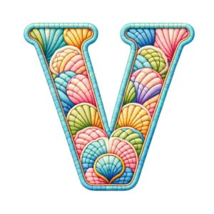 Heat transfers Iron on stickers  shell letter 22 for Tshirts Iron on Decal Patches Stickers Clothes Hat Pillows DIY Crafts