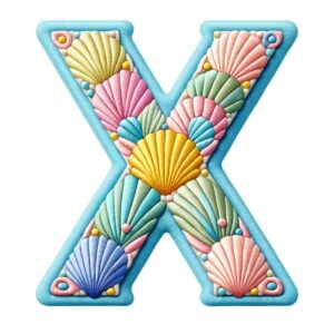 Heat transfers Iron on stickers  shell letter 24 for Tshirts Iron on Decal Patches Stickers Clothes Hat Pillows DIY Crafts