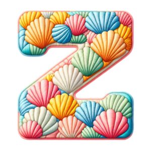 Heat transfers Iron on stickers  shell letter 26 for Tshirts Iron on Decal Patches Stickers Clothes Hat Pillows DIY Crafts