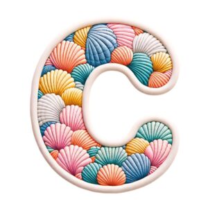 Heat transfers Iron on stickers  shell letter 3 for Tshirts Iron on Decal Patches Stickers Clothes Hat Pillows DIY Crafts