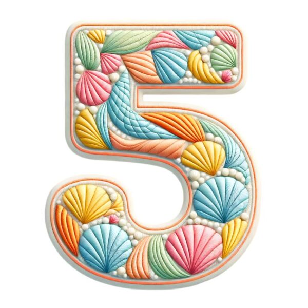 Heat transfers Iron on stickers  shell letter 32 for Tshirts Iron on Decal Patches Stickers Clothes Hat Pillows DIY Crafts