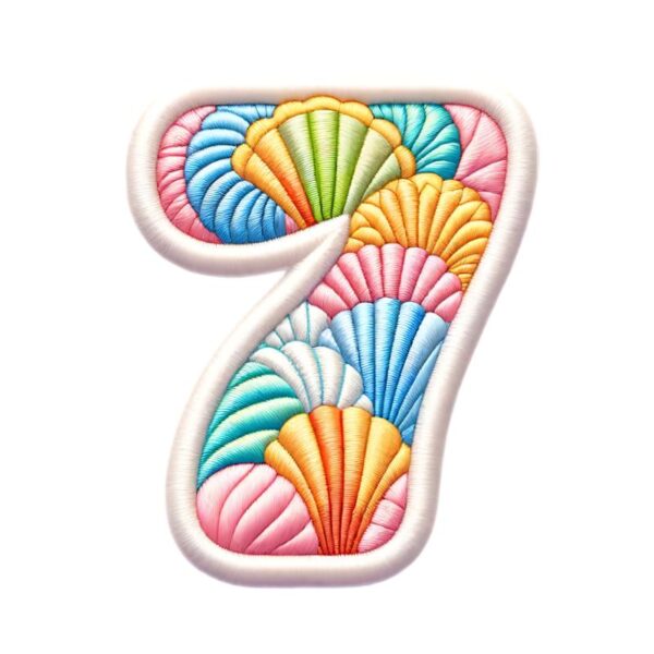 Heat transfers Iron on stickers  shell letter 34 for Tshirts Iron on Decal Patches Stickers Clothes Hat Pillows DIY Crafts