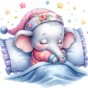 Heat transfers Iron on stickers  sleping animal 12 for Tshirts Iron on Decal Patches Stickers Clothes Hat Pillows DIY Crafts