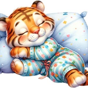 Heat transfers Iron on stickers  sleping animal 15 for Tshirts Iron on Decal Patches Stickers Clothes Hat Pillows DIY Crafts