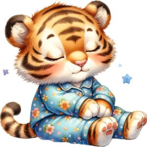 Heat transfers Iron on stickers  sleping animal 16 for Tshirts Iron on Decal Patches Stickers Clothes Hat Pillows DIY Crafts