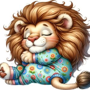 Heat transfers Iron on stickers  sleping animal 19 for Tshirts Iron on Decal Patches Stickers Clothes Hat Pillows DIY Crafts