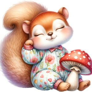 Heat transfers Iron on stickers  sleping animal 29 for Tshirts Iron on Decal Patches Stickers Clothes Hat Pillows DIY Crafts