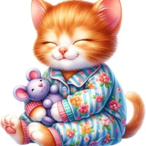 Heat transfers Iron on stickers  sleping animal 3 for Tshirts Iron on Decal Patches Stickers Clothes Hat Pillows DIY Crafts