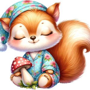 Heat transfers Iron on stickers  sleping animal 30 for Tshirts Iron on Decal Patches Stickers Clothes Hat Pillows DIY Crafts