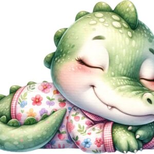 Heat transfers Iron on stickers  sleping animal 38 for Tshirts Iron on Decal Patches Stickers Clothes Hat Pillows DIY Crafts