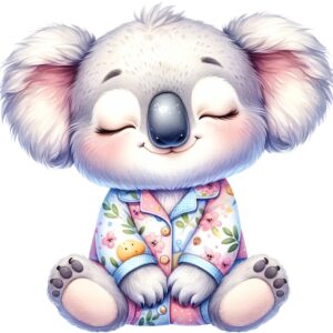 Heat transfers Iron on stickers  sleping animal 39 for Tshirts Iron on Decal Patches Stickers Clothes Hat Pillows DIY Crafts