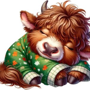 Heat transfers Iron on stickers  sleping animal 47 for Tshirts Iron on Decal Patches Stickers Clothes Hat Pillows DIY Crafts