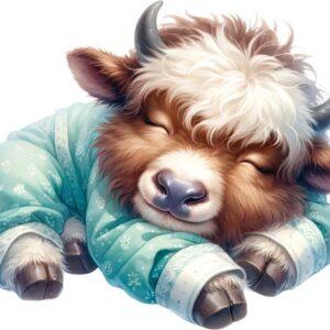 Heat transfers Iron on stickers  sleping animal 48 for Tshirts Iron on Decal Patches Stickers Clothes Hat Pillows DIY Crafts
