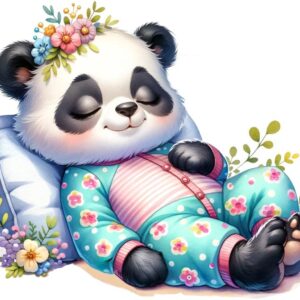 Heat transfers Iron on stickers  sleping animal 5 for Tshirts Iron on Decal Patches Stickers Clothes Hat Pillows DIY Crafts