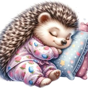 Heat transfers Iron on stickers  sleping animal 61 for Tshirts Iron on Decal Patches Stickers Clothes Hat Pillows DIY Crafts
