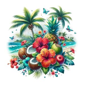 Heat transfers Iron on stickers  summer 25 for Tshirts Iron on Decal Patches Stickers Clothes Hat Pillows DIY Crafts