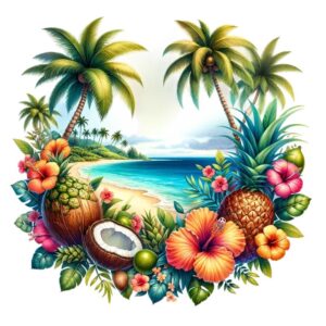 Heat transfers Iron on stickers  summer 26 for Tshirts Iron on Decal Patches Stickers Clothes Hat Pillows DIY Crafts