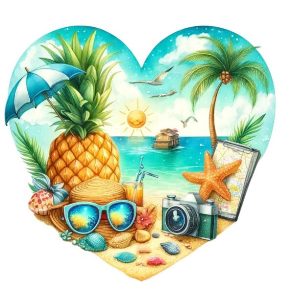 Heat transfers Iron on stickers  summer 29 for Tshirts Iron on Decal Patches Stickers Clothes Hat Pillows DIY Crafts