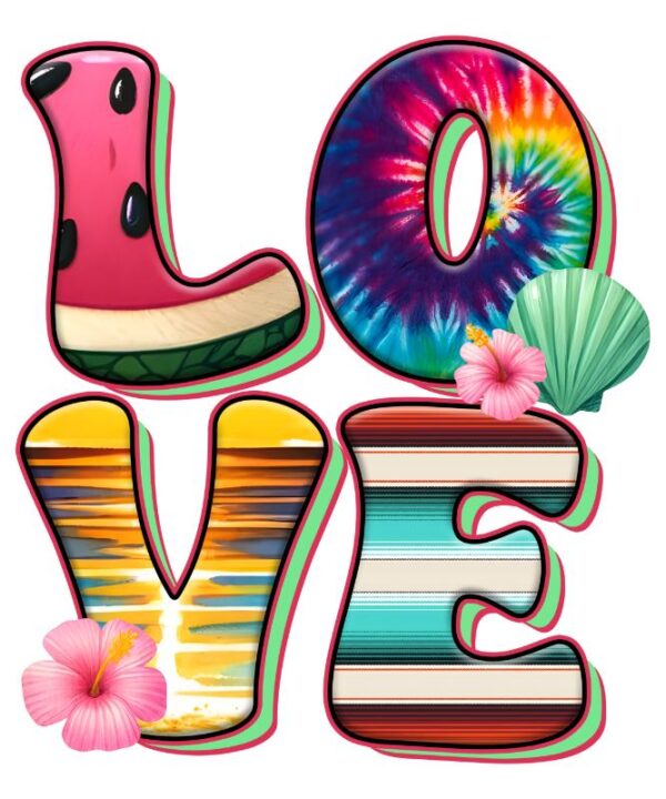 Heat transfers Iron on stickers  summer 39 for Tshirts Iron on Decal Patches Stickers Clothes Hat Pillows DIY Crafts