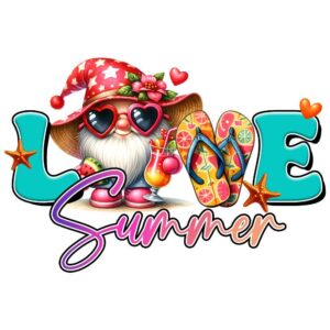 Heat transfers Iron on stickers  summer 43 for Tshirts Iron on Decal Patches Stickers Clothes Hat Pillows DIY Crafts