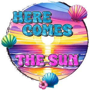 Heat transfers Iron on stickers  summer 44 for Tshirts Iron on Decal Patches Stickers Clothes Hat Pillows DIY Crafts