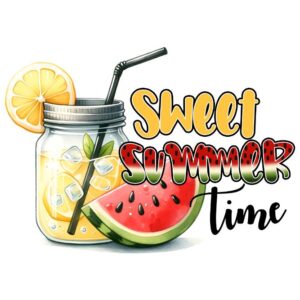 Heat transfers Iron on stickers  summer 52 for Tshirts Iron on Decal Patches Stickers Clothes Hat Pillows DIY Crafts