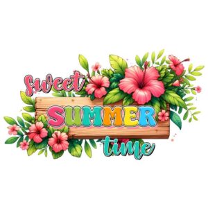 Heat transfers Iron on stickers  summer 56 for Tshirts Iron on Decal Patches Stickers Clothes Hat Pillows DIY Crafts