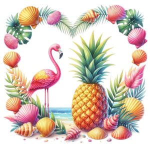 Heat transfers Iron on stickers  summer 7 for Tshirts Iron on Decal Patches Stickers Clothes Hat Pillows DIY Crafts