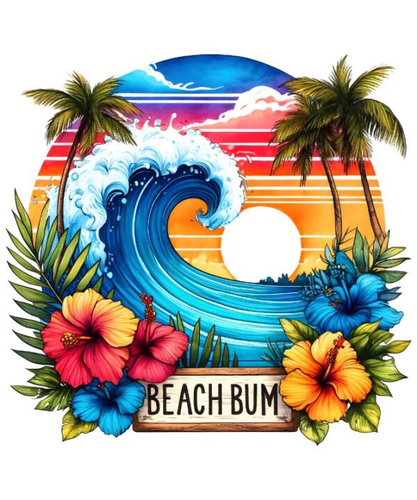 Heat transfers Iron on stickers  summer 87 for Tshirts Iron on Decal Patches Stickers Clothes Hat Pillows DIY Crafts