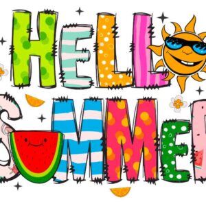 Heat transfers Iron on stickers  summer 97 for Tshirts Iron on Decal Patches Stickers Clothes Hat Pillows DIY Crafts