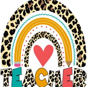 Heat transfers Iron on stickers  teacher 111 for Tshirts Iron on Decal Patches Stickers Clothes Hat Pillows DIY Crafts