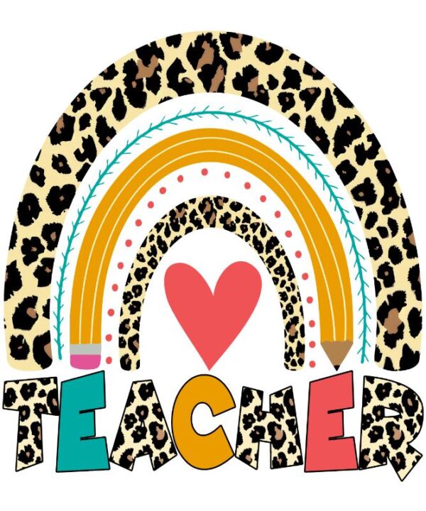 Heat transfers Iron on stickers  teacher 111 for Tshirts Iron on Decal Patches Stickers Clothes Hat Pillows DIY Crafts