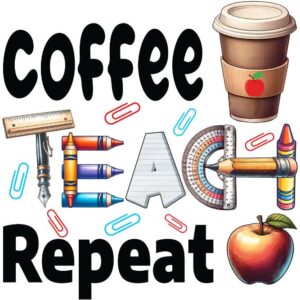 Heat transfers Iron on stickers  teacher 136 for Tshirts Iron on Decal Patches Stickers Clothes Hat Pillows DIY Crafts