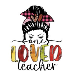 Heat transfers Iron on stickers  teacher 143 for Tshirts Iron on Decal Patches Stickers Clothes Hat Pillows DIY Crafts