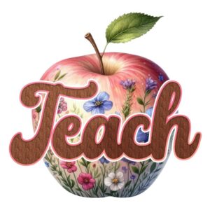 Heat transfers Iron on stickers  teacher 146 for Tshirts Iron on Decal Patches Stickers Clothes Hat Pillows DIY Crafts