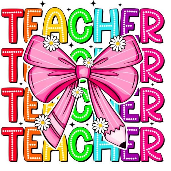 Heat transfers Iron on stickers  teacher 172 for Tshirts Iron on Decal Patches Stickers Clothes Hat Pillows DIY Crafts