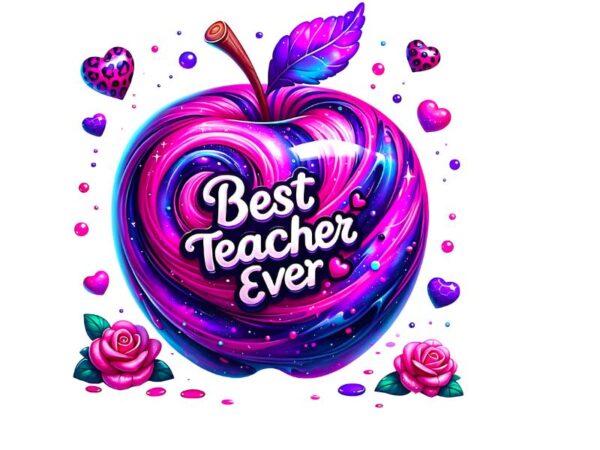 Heat transfers Iron on stickers  teacher 184 for Tshirts Iron on Decal Patches Stickers Clothes Hat Pillows DIY Crafts