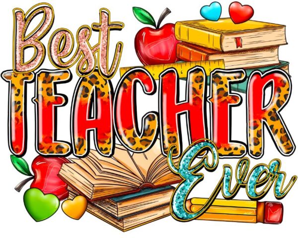 Heat transfers Iron on stickers  teacher 21 for Tshirts Iron on Decal Patches Stickers Clothes Hat Pillows DIY Crafts