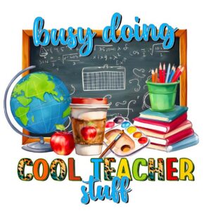 Heat transfers Iron on stickers  teacher 220 for Tshirts Iron on Decal Patches Stickers Clothes Hat Pillows DIY Crafts
