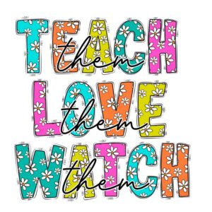 Heat transfers Iron on stickers  teacher 241 for Tshirts Iron on Decal Patches Stickers Clothes Hat Pillows DIY Crafts