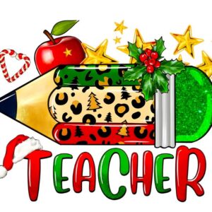 Heat transfers Iron on stickers  teacher 269 for Tshirts Iron on Decal Patches Stickers Clothes Hat Pillows DIY Crafts
