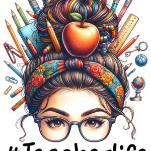 Heat transfers Iron on stickers  teacher 3 for Tshirts Iron on Decal Patches Stickers Clothes Hat Pillows DIY Crafts