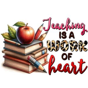 Heat transfers Iron on stickers  teacher 30 for Tshirts Iron on Decal Patches Stickers Clothes Hat Pillows DIY Crafts