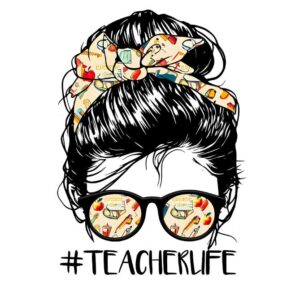 Heat transfers Iron on stickers  teacher 304 for Tshirts Iron on Decal Patches Stickers Clothes Hat Pillows DIY Crafts