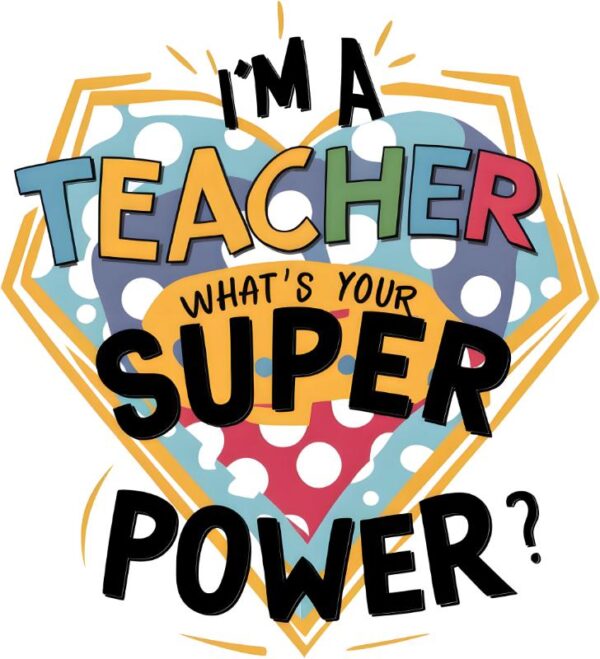 Heat transfers Iron on stickers  teacher 306 for Tshirts Iron on Decal Patches Stickers Clothes Hat Pillows DIY Crafts