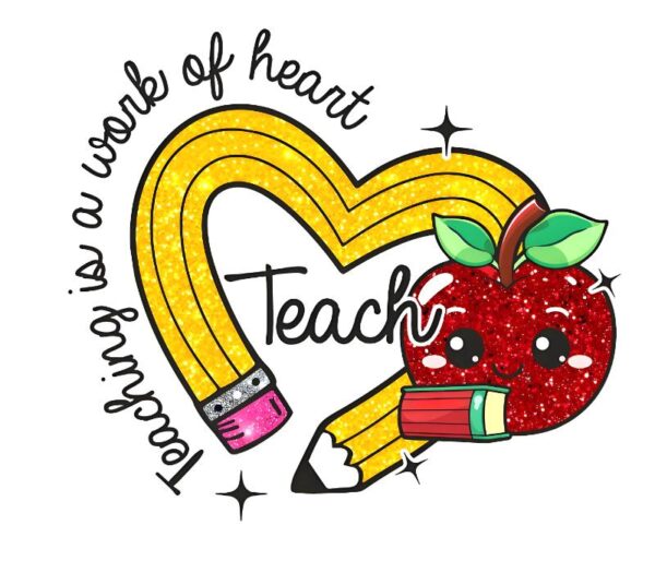 Heat transfers Iron on stickers  teacher 319 for Tshirts Iron on Decal Patches Stickers Clothes Hat Pillows DIY Crafts