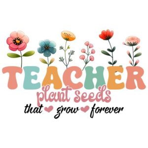 Heat transfers Iron on stickers  teacher 340 for Tshirts Iron on Decal Patches Stickers Clothes Hat Pillows DIY Crafts
