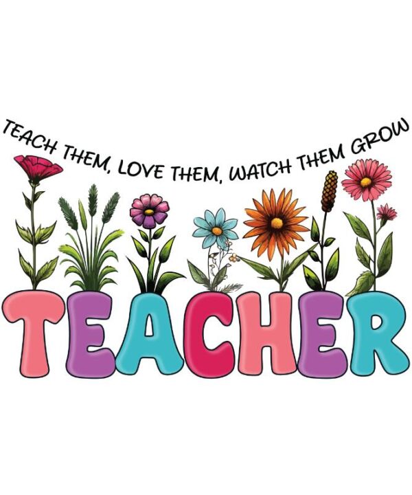 Heat transfers Iron on stickers  teacher 344 for Tshirts Iron on Decal Patches Stickers Clothes Hat Pillows DIY Crafts