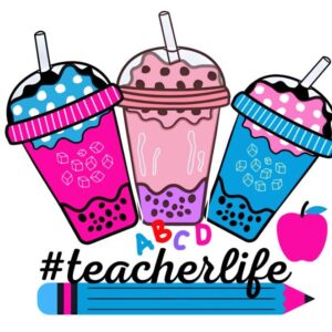 Heat transfers Iron on stickers  teacher 361 for Tshirts Iron on Decal Patches Stickers Clothes Hat Pillows DIY Crafts